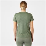 HORZE NINA WOMEN TECHNICAL T-SHIRT PRINTS OLIVINE GREEN 12 (42)