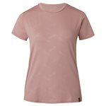 HORZE NINA WOMEN TECHNICAL T-SHIRT PRINTS ROSE TAN 8 (38)