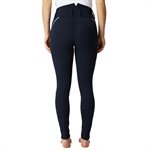 HORZE DELLA WOMENS HIGH WAIST KNEE PATCH BREECHES NAVY