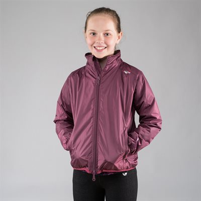 HORZE ALEXA CHILDREN CLUB JACKET BURGUNDY GR.M (9-10)