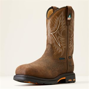 WORKING BOOTS ARIAT WORKHOG CSA H2O INSOLATE BROWN / ARMY 