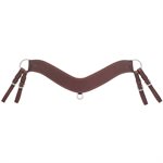 BREAST COLLAR WORK TACK STEER TRIPPING BROWN