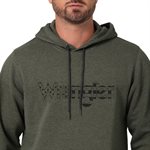 WRANGLER AMERICAN LOGO HOODIE MEN XLARGE