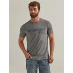 WRANGLER MEN T SHIRT GRAY SMALL