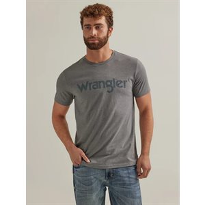 WRANGLER MEN T SHIRT GRAY 