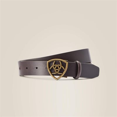 ARIAT THE SHIELD BELT COCOA MEDIUM