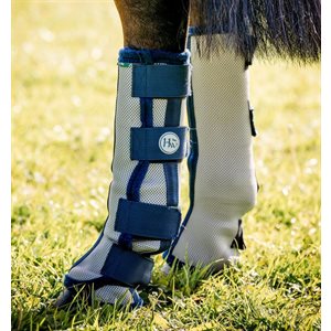 HORSEWARE FLYBOOT SILVER / NAVY