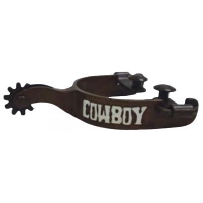 EPERON PERFORMANCE POUR ENFANT BRUN ANTIQUE COWBOY