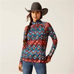 CHANDAIL ARIAT LAGUNA LS 1 / 4 ZIP  BAJA PRINT