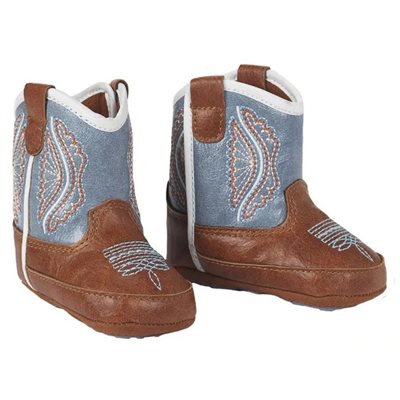 ARIAT LIL'STOMPER BROWN / BLUE SZ:1