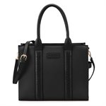 WRANGLER CARRY-ALL TOTE / CROSSBODY BLACK LEATHER