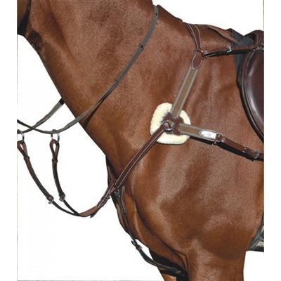 HDR 5 POINT ELASTIC BREASTPLATE AUSTRLIAN SZ.OVERSIZE