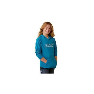 HOODIE ARIAT MOSAIC BLEU ENFANT UNISEX GR : SMALL