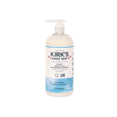 SAVON DE CASTILE LIQUIDE KIRK'S 3 EN 1 32OZ