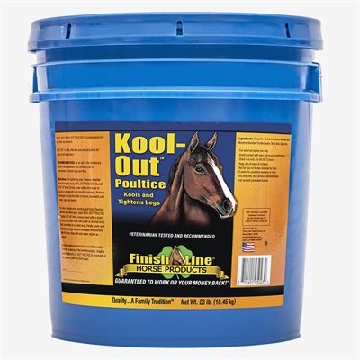 KOOL OUT CLAY POULTICE 23LBS / 10.45KG FINISH LINE