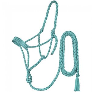 ROPE HALTER WITH LEAD FULL