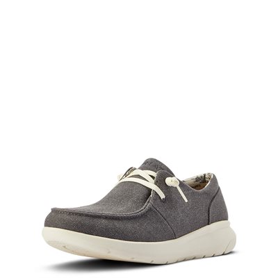 MOCCASSINS ARIAT FEMME HILO AVEC LACET WASHED BLACK GR:9