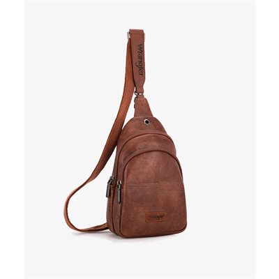 WRANGLER SAC A BANDOUILLERE 2 SECTIONS EN CUIR