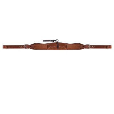 SANGLE ARRIERE ROPER WESTERN HEAVY DUTY COMPLETE RUSSET 4''