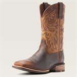 ARIAT WESTERN BOOTS MEN SLINGSHOT BROWN / TAN 7.5EE