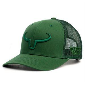 CASQUETTE RANCH BRAND VERT MESH VERT LOGO VERT