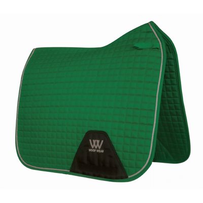 TAPIS DE SELLE WOOF WEAR DRESSAGE VERT FORET GR.CHEVAL